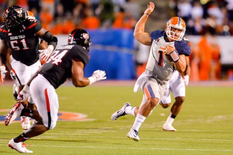 Showers found success under center in two seasons at the University of Texas - El Paso. (Getty)