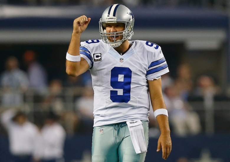 Tony Romo and the Cowboys are coming of a great 2014 season. (Getty)