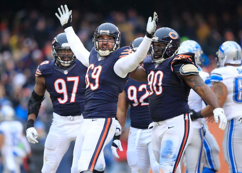 Led by Jared Allen C), the Bears defense will need to show improvements in 2015. GettY)