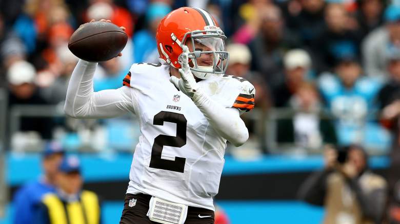 After a forgettable rookie year, Johnny Manziel has looked good in training camp. It will be intriguing to see if that translates to live game action during the preseason. (Getty)