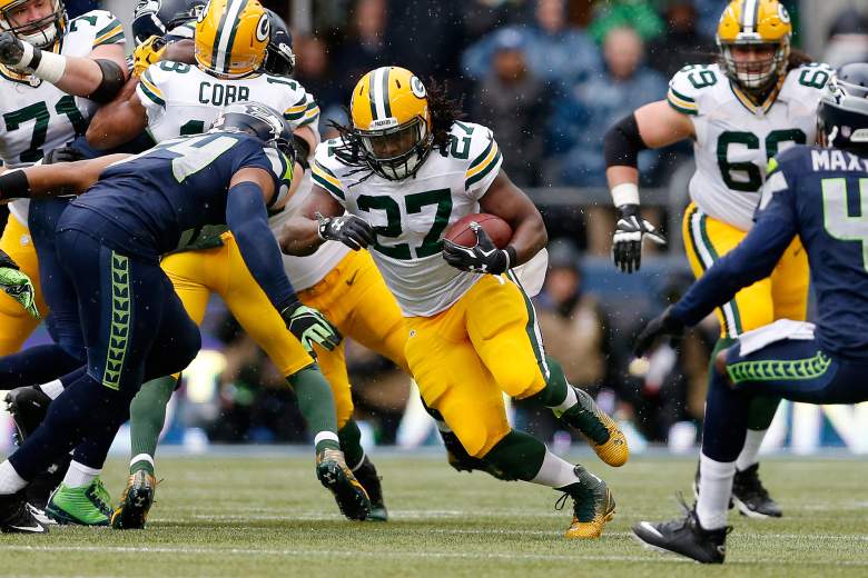 Packers running back Eddie Lacy faces the Bears in Week 1. (Getty)