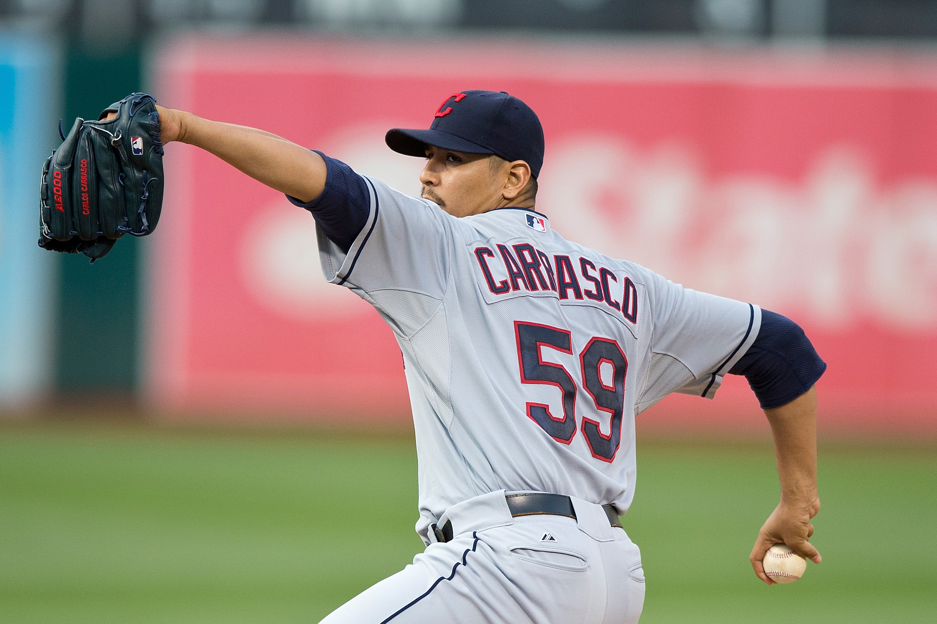 Carlos Carrasco is coming off a dominant start against Oakland (Getty).