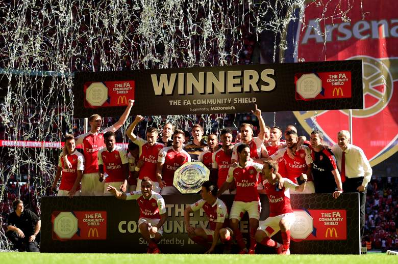 Arsenal captured the Community Shield last Sunday. Getty)