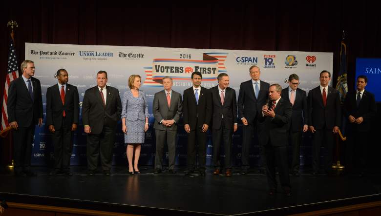 Republican Primary Debate 2015, GOP Debate 2015, Presidential Debate 2015 Candidates, Top 10 Primary Candidates 2015
