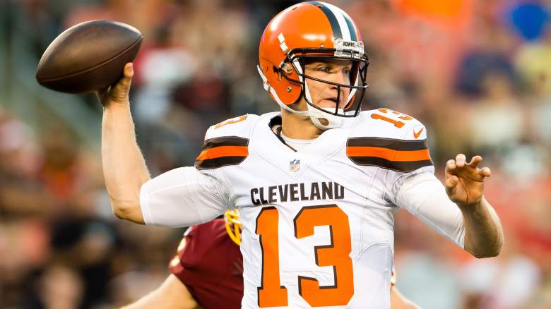 With Johnny Manziel sidelined, Josh McCown will get all the snaps he can handle when the Cleveland Browns take on the Tampa Bay Buccaneers. (Getty)