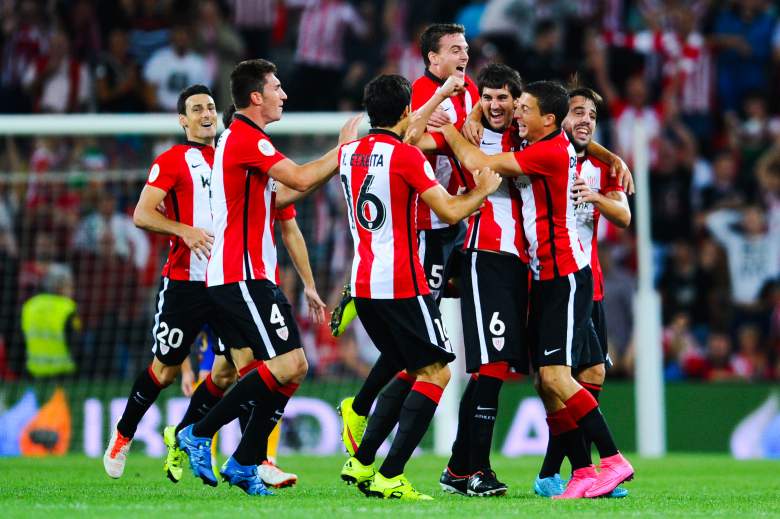 Athletic Bilbao sent the San Mames into delirium with a 4-0 win over Barcelona. (Getty) 