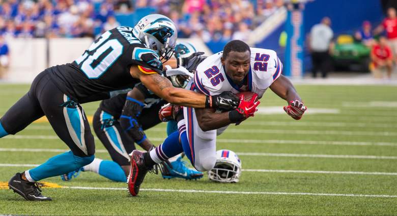 LeSean McCoy will look to find a bit more running room than he did in his Bills debut against the Carolina Panthers. (Getty)