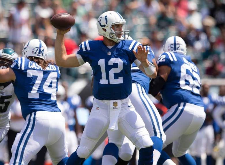 Andrew Luck hasn't faced the Bills since 2012. (Getty)