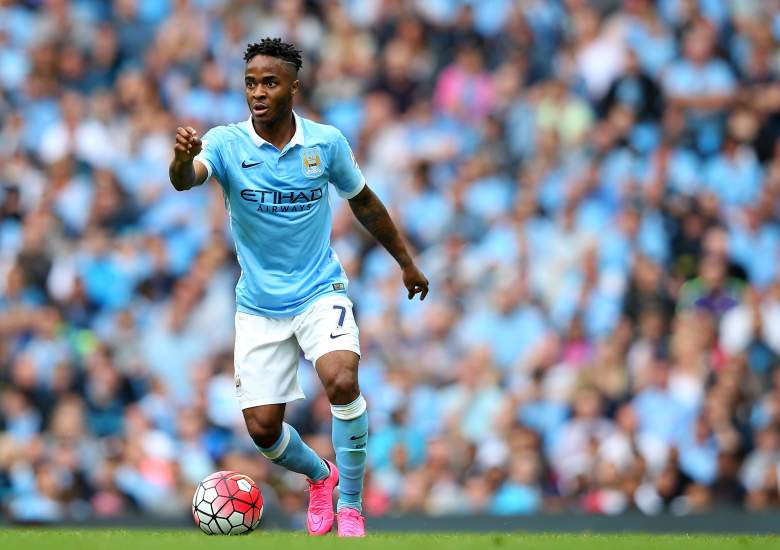 Raheem Sterling has yet to score his first goal for Manchester City. Getty)
