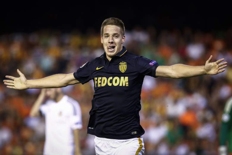 Marco Pasalic scored the equalizing goal for Monaco in the first leg. Getty)