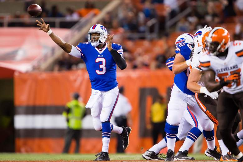 EJ Manuel is one of three quarterbacks competing for the starting job in Buffalo. Getty)