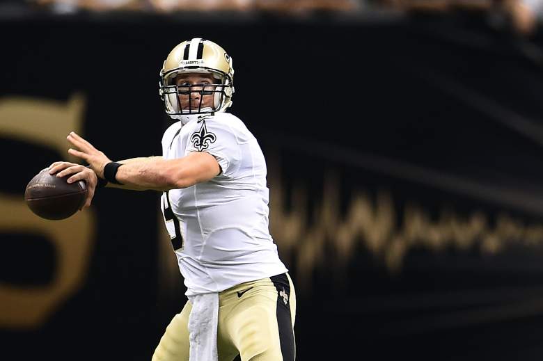 Drew Brees will have a short day. (Getty)