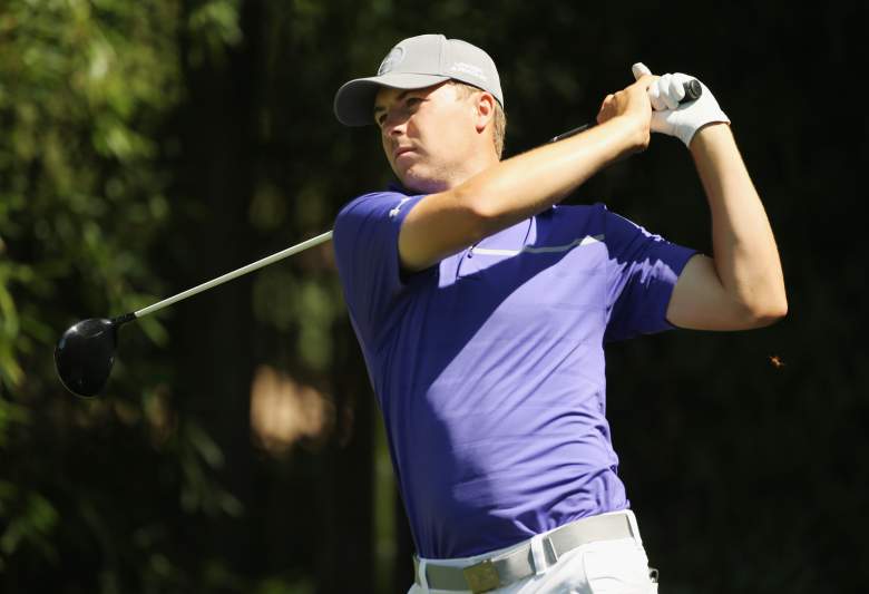 Jordan Spieth is the FedExCup points leader heading into the first leg of the playoffs. (Getty)