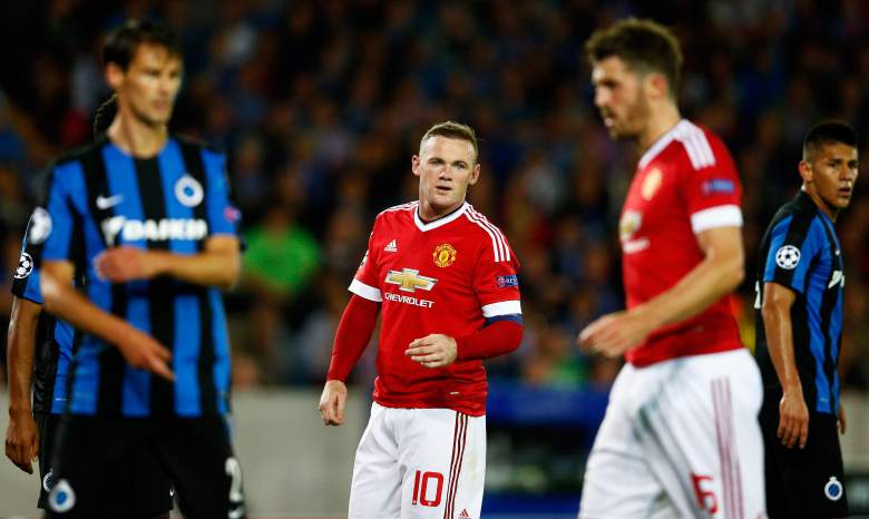 Wayne Rooney fired a hat trick in midweek against Club Brugge. Getty)
