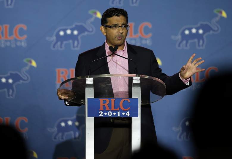 NEW ORLEANS, LA - MAY 31: Conservative filmmaker and author Dinesh D'Souza speaks during the final day of the 2014 Republican Leadership Conference on May 31, 2014 in New Orleans, Louisiana. Some of the biggest names in the Republican Party made appearances at the conference, which hosts 1,500 delegates from across the country through May 31. (Photo by Justin Sullivan/Getty Images)