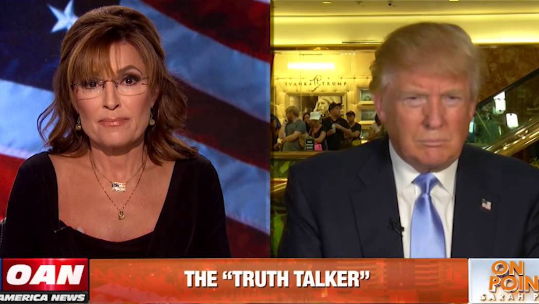 WATCH: Sarah Palin Interviews Donald Trump