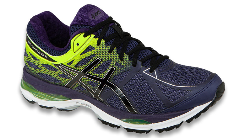 asics top of the line running shoe