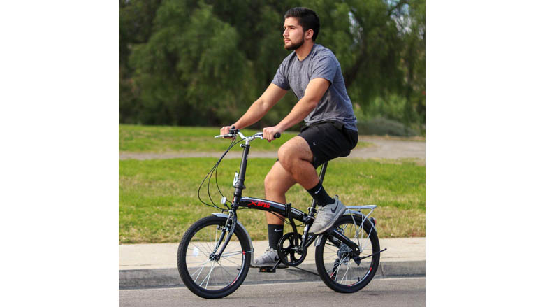 affordable foldable bike