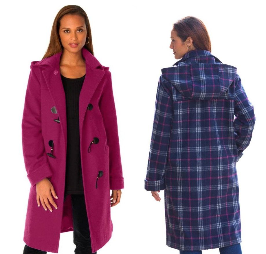 size 28 womens winter coats