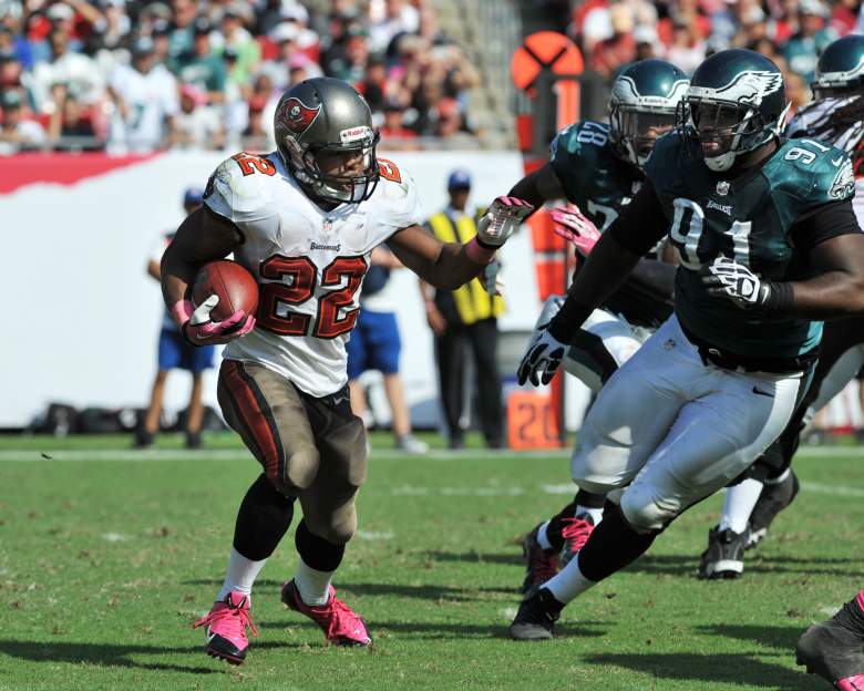 Doug Martin of the Buccaneers has a favorable matchup vs. the Titans in Week 1. (Getty)