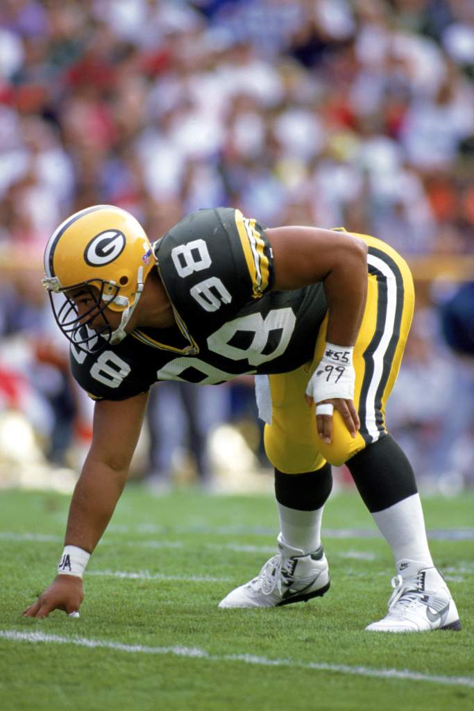 Esera Tuaolo played for several teams in his nine-year career, including the Packers. Getty)