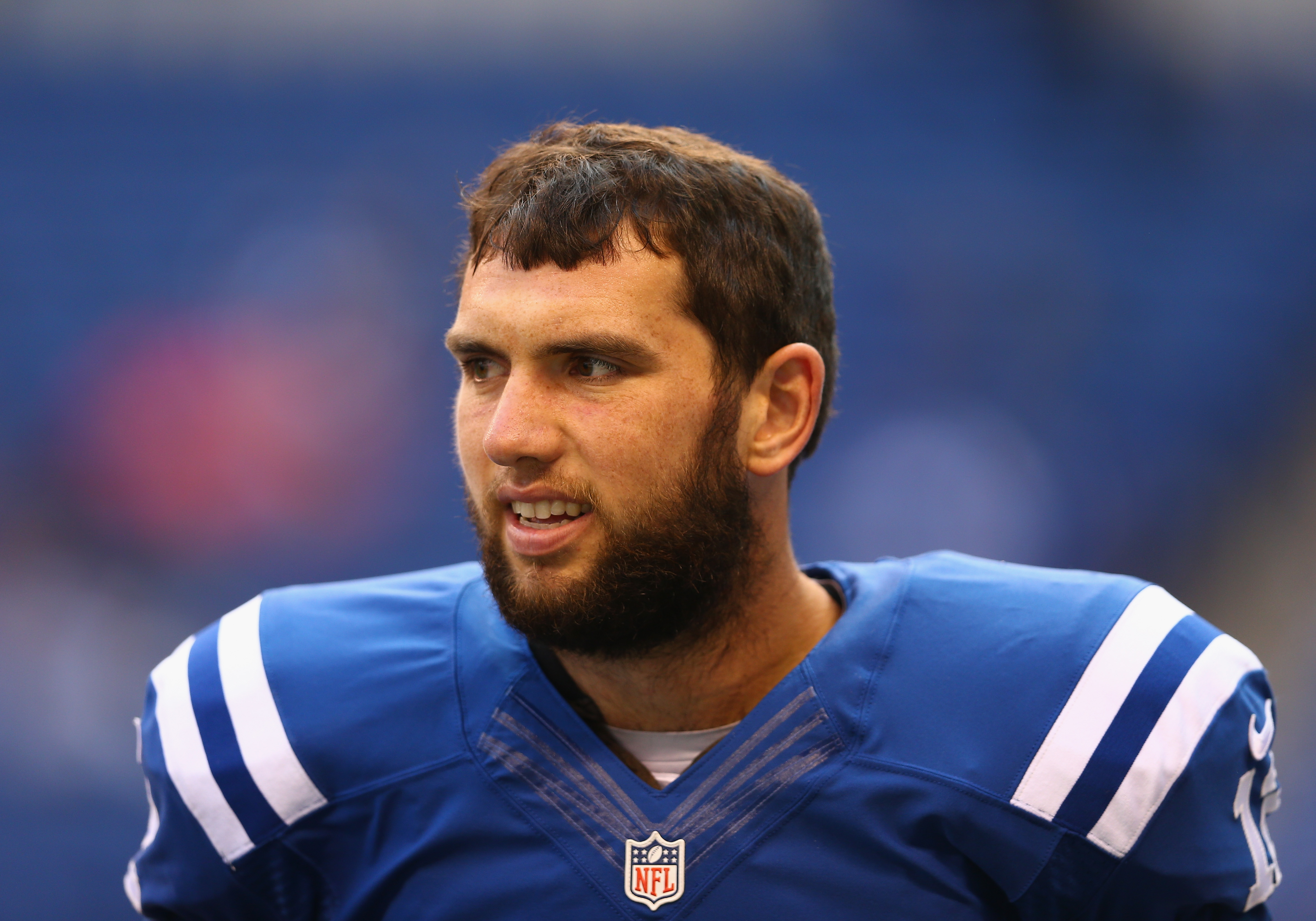 Andrew Luck comes from an intelligent, successful family (Getty). 