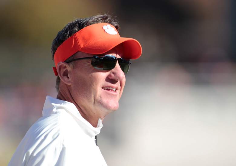 Former Clemson offensive coordinator Chad Morris has the difficult task of turning around the SMU program. (Getty)