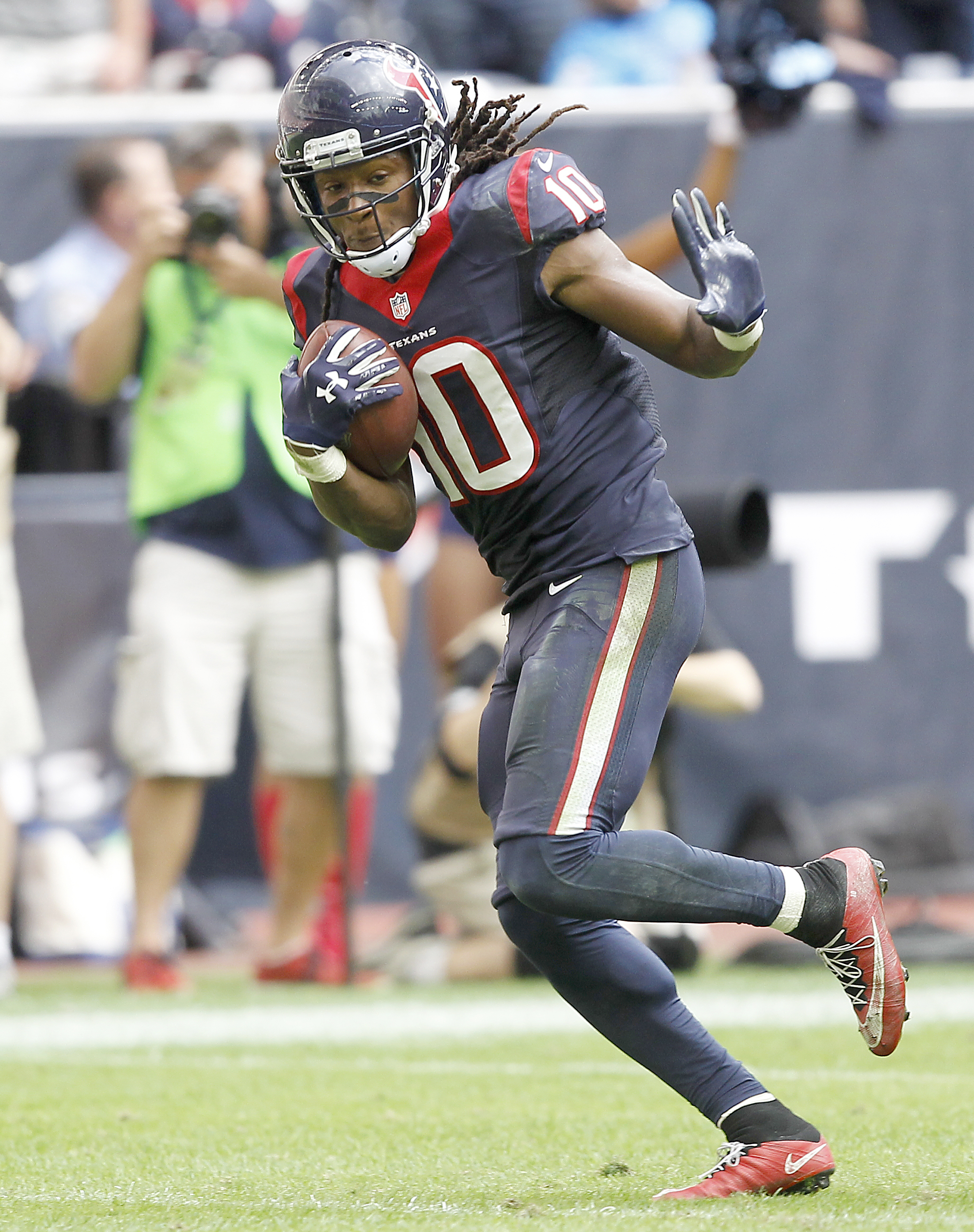 Without Andre Johnson, DeAndre Hopkins needs to step up in the Texans offense (Getty).