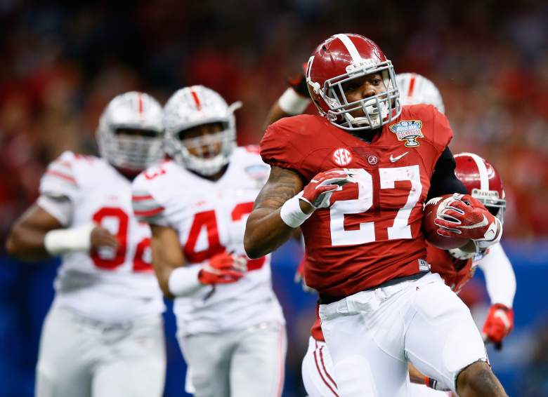 Derrick Henry gives Alabama a strong run game. (Getty)