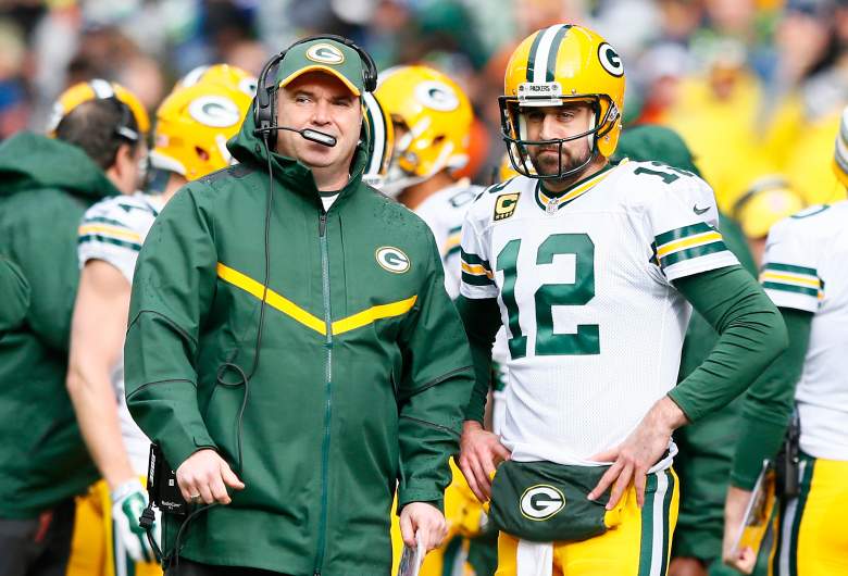 McCarthy and Aaron Rodgers R) will start their 10th season together this fall. Getty)