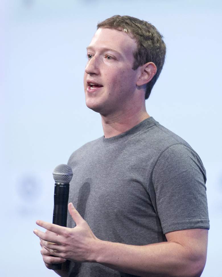 Zuckerberg Facebook downvote