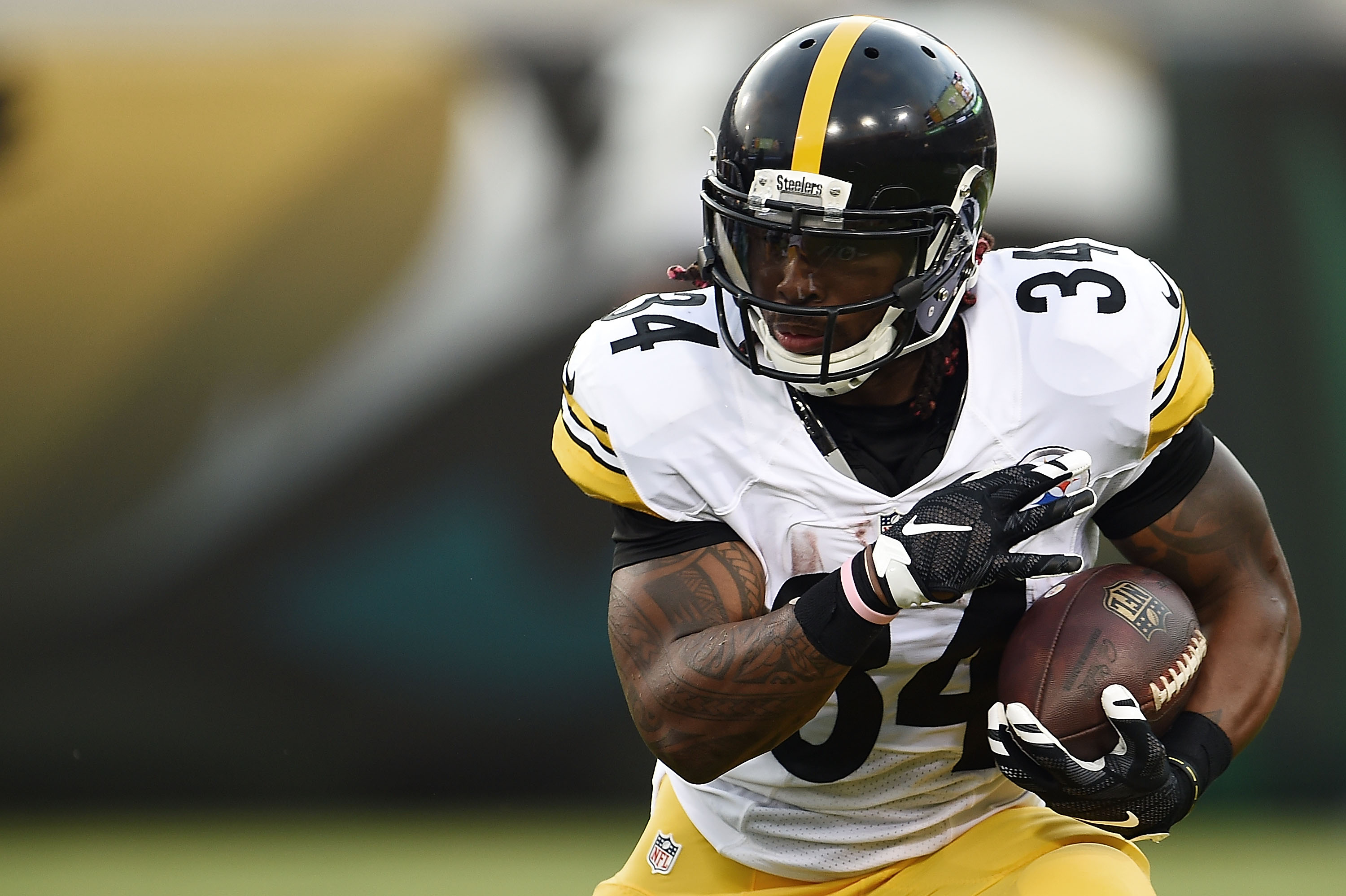 Williams was signed by the Steelers in March, with Bell's suspension on the horizon (Getty).