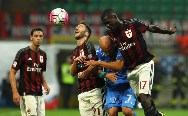 Milan edged Empoli 2-1 before the international break. Getty)