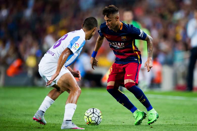 Neymar is back healthy after an early-season injury. (Getty)