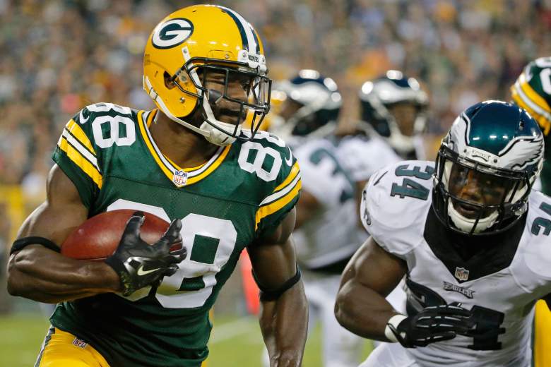 Ty Montgomery may get a big role in the Packers offense with the injuries to Jordy Nelson and Randall Cobb. Getty)