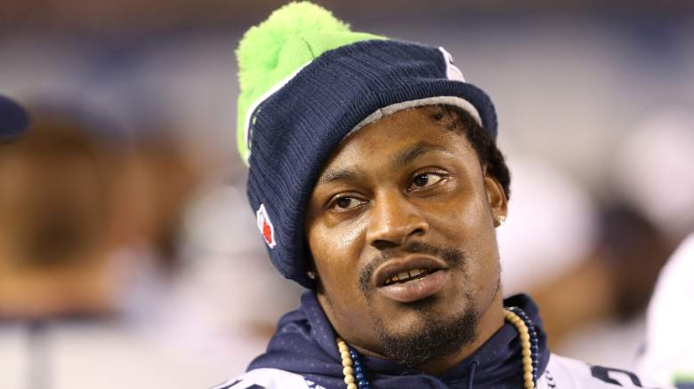 Marshawn Lynch takes on his hometown team when the Seattle Seahawks do battle with the Oakland Raiders. (Getty)