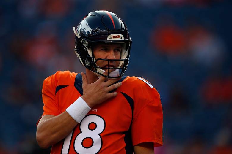 Peyton Manning begins the season with a home opener against the Ravens. (Getty)