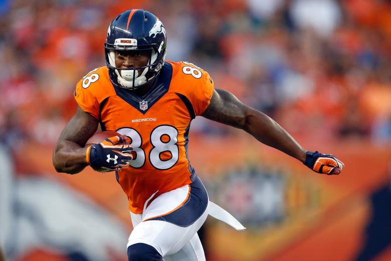 Broncos wide receiver Demaryius Thomas is always a top option. (Getty)