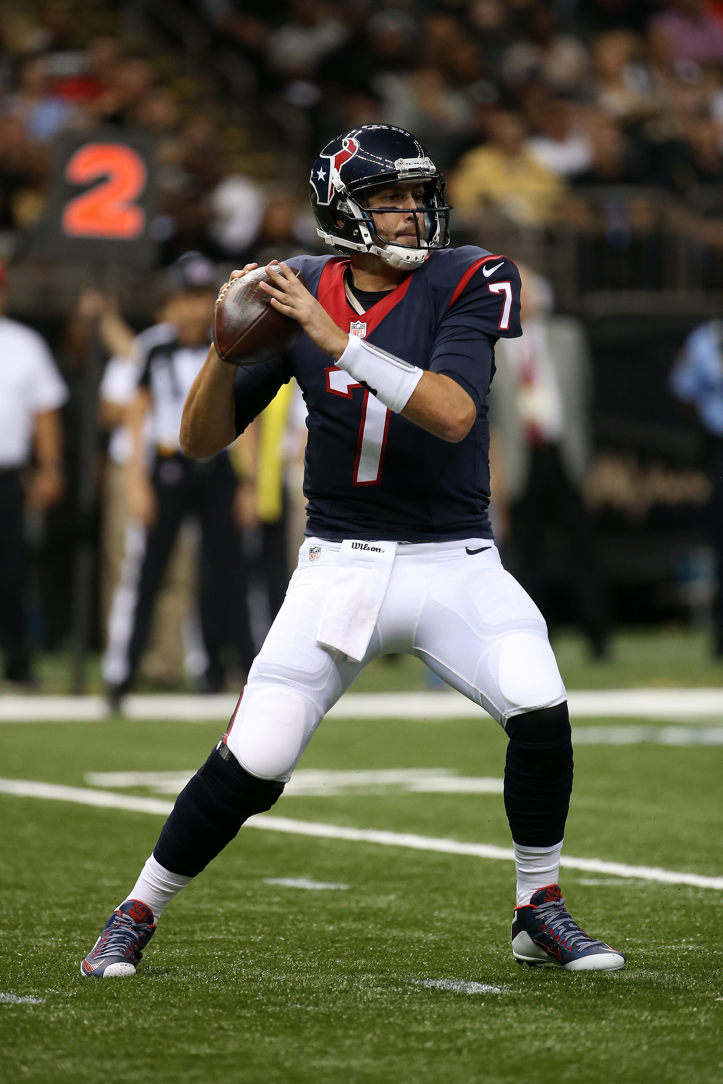 After winning the job in camp, Brian Hoyer will make his first start for the Texans (Getty).