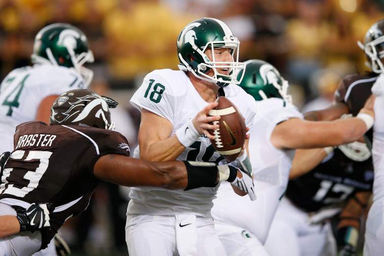 Connor Cook is back for Michigan State. (Getty)