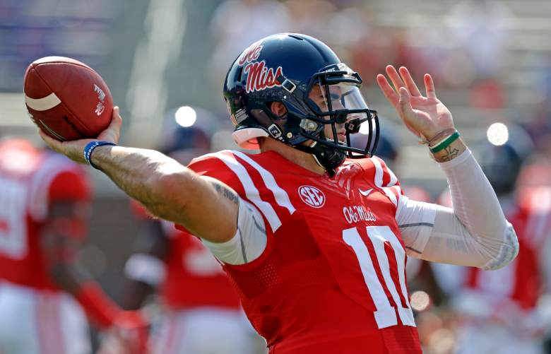 Chad Kelly leads the Rebels at quarterback. (Getty)