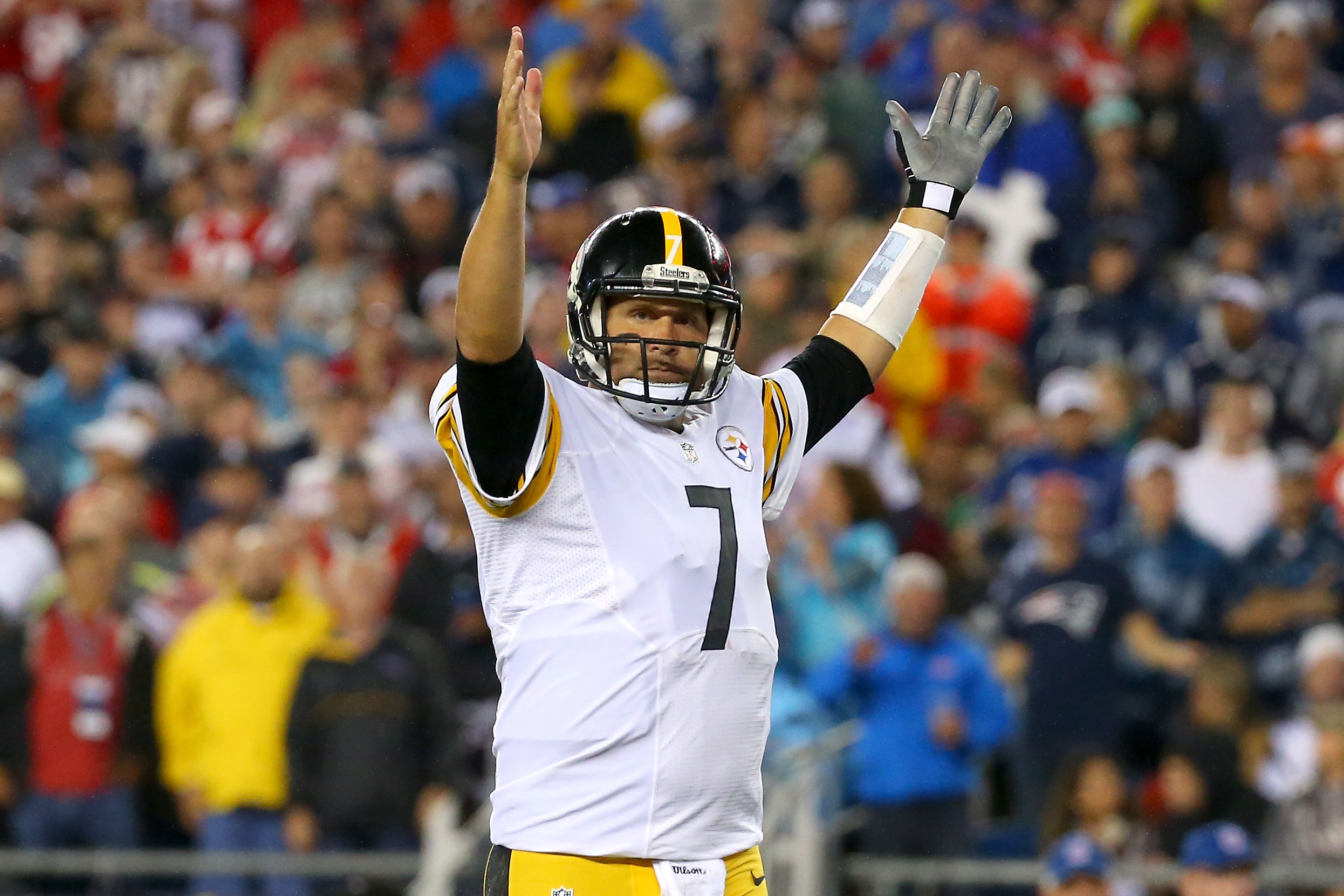 Big Ben hopes to rebound from the opening night loss in Foxboro (Getty).