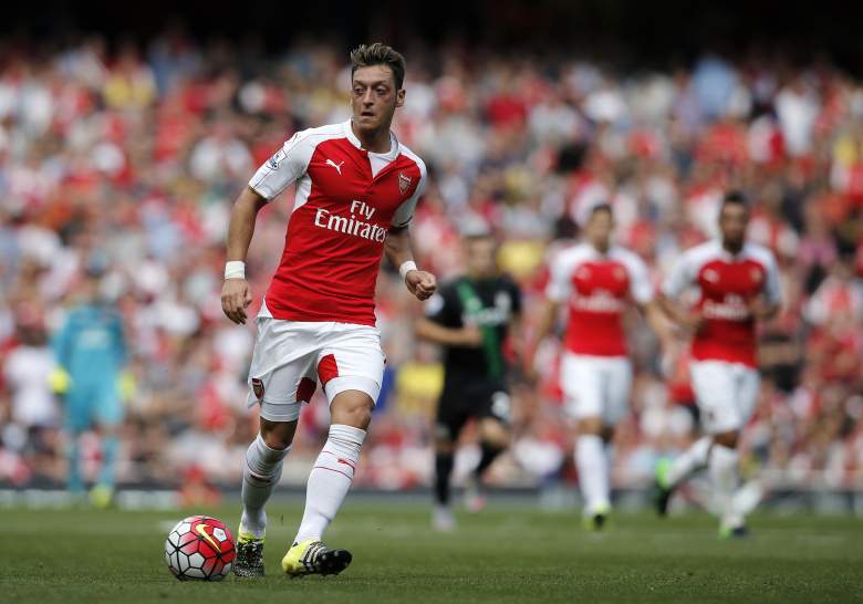 Arsenal's Mesut Oszil. (Getty)
