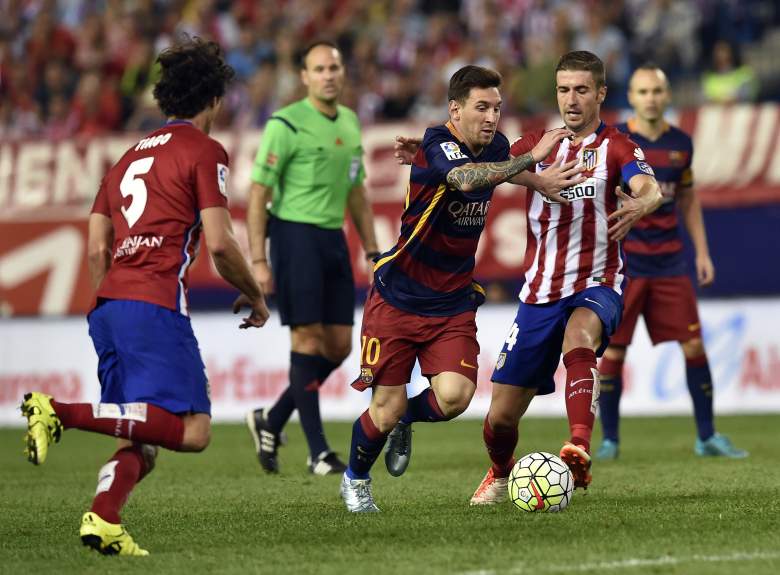 Barcelona beat Atletico 2-1 last weekend behind a late winner form Lionel Messi. Getty)