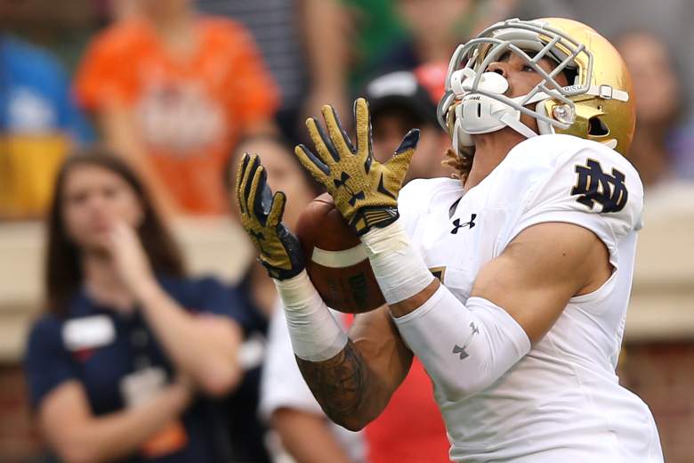 Will Fuller adds explosiveness to the Notre Dame offense. (Getty)