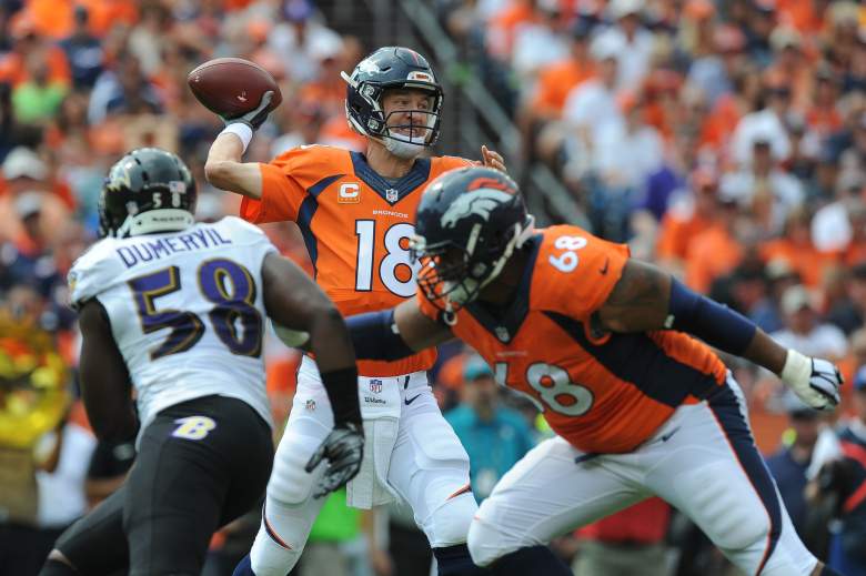 Peyton Manning hopes for a better game Thursday night. (Getty)