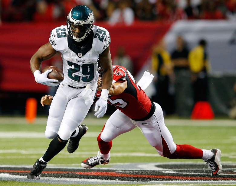 Philadelphia Eagles RB DeMarco Murray had an up-and-down debut with his new team last week, despite notching a pair of touchdowns. (Getty)