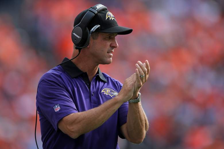 John Harbaugh hopes for a better performance in Week 2. (Getty)