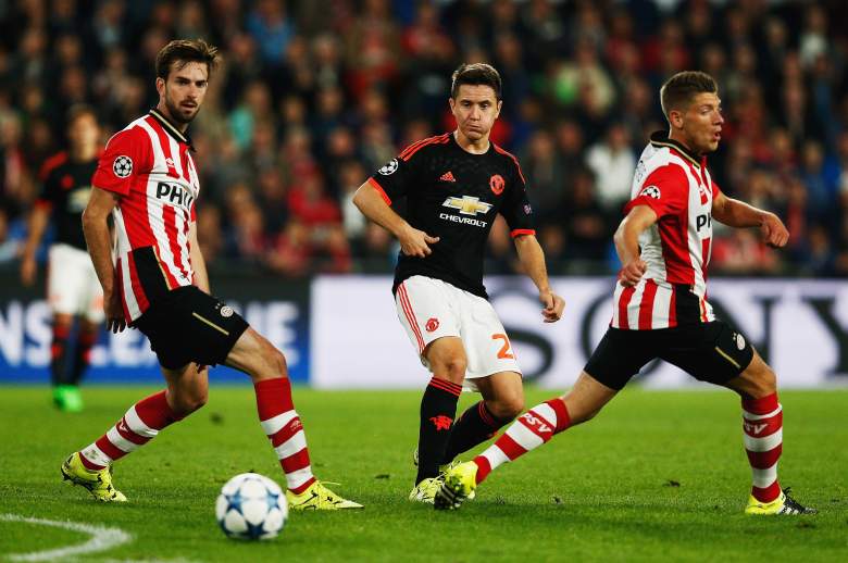 Manchester United were upset 2-1 by PSV in Champions League action Tuesday. 