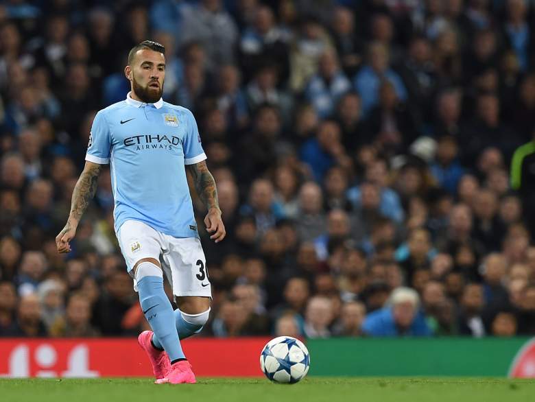Nicolas Otamendi joined Manchester City from Valencia during the transfer window. Getty)